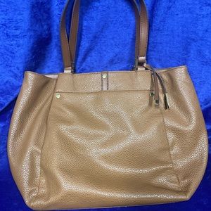 Nine West brown shoulder purse